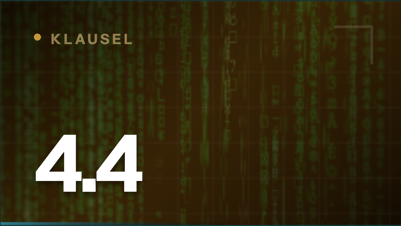 Klausel 4.4 Informationssicherheitsmanagementsystem – ISO 27001