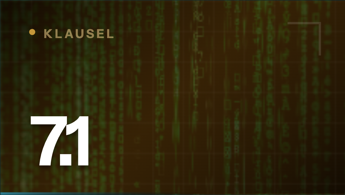 Klausel 7.1 Ressourcen – ISO 27001