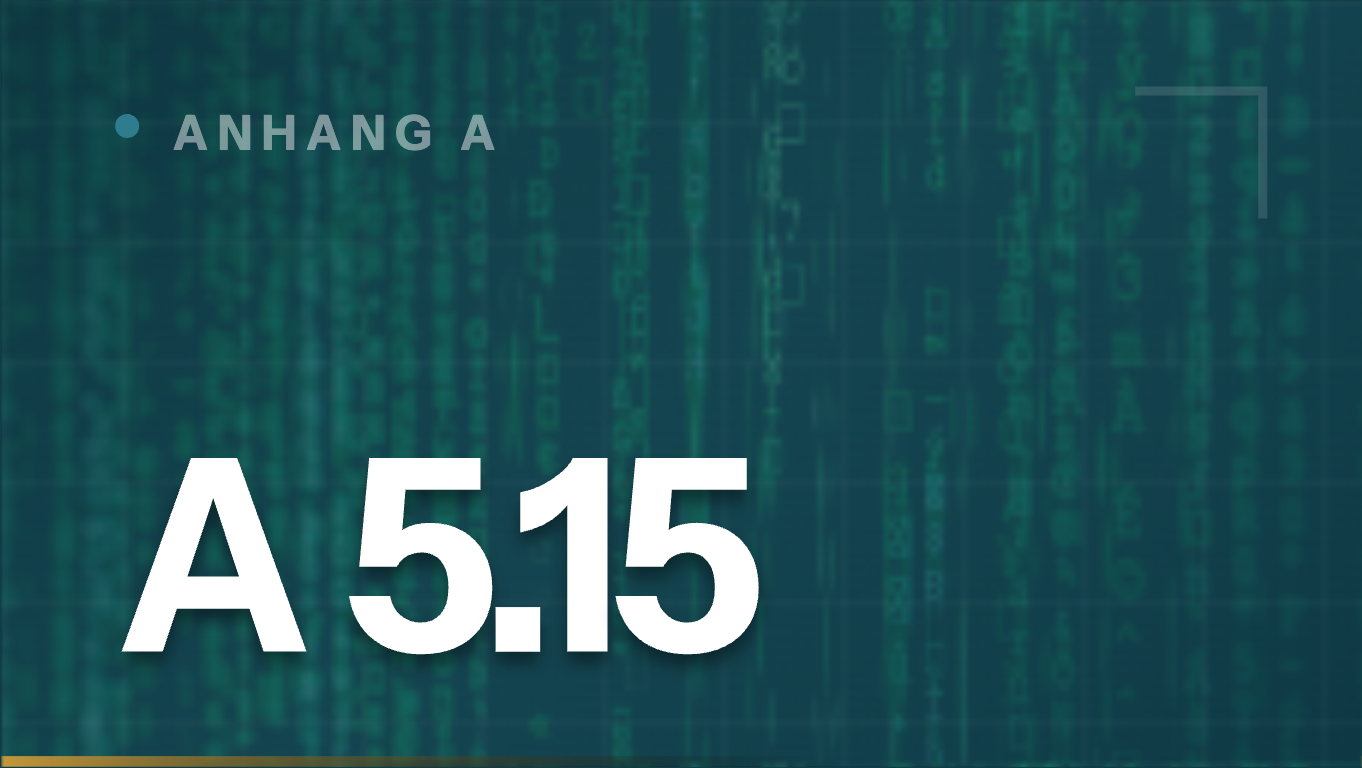 Anhang A 5.15 Zugangskontrolle – ISO 27001