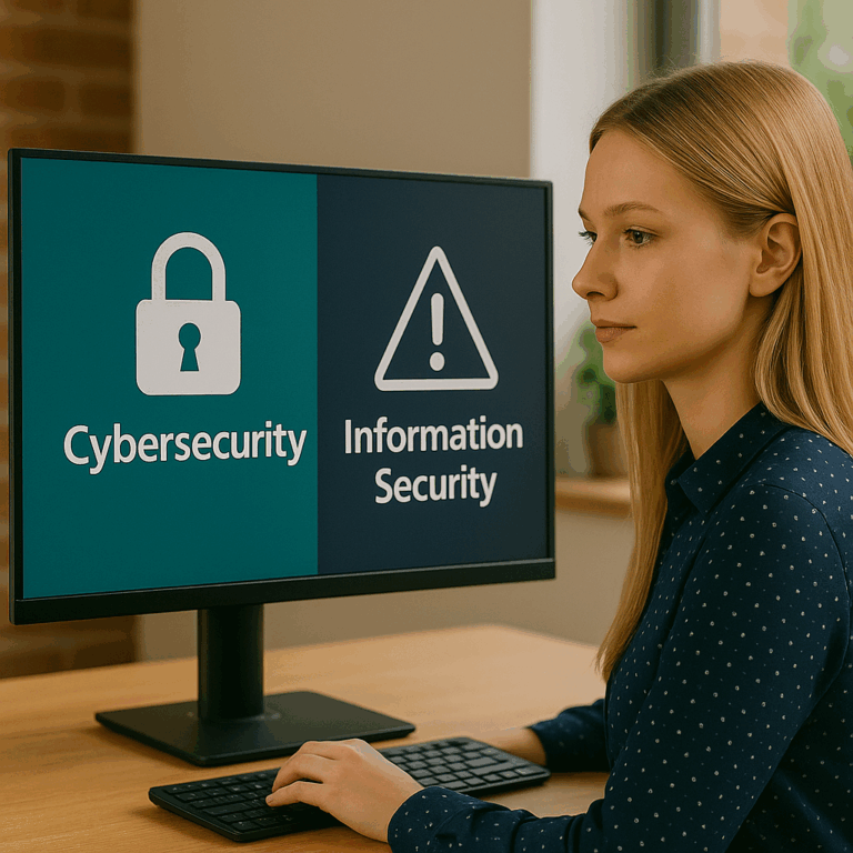 Cybersicherheit & Informationssicherheit: Was ist der Unterschied?