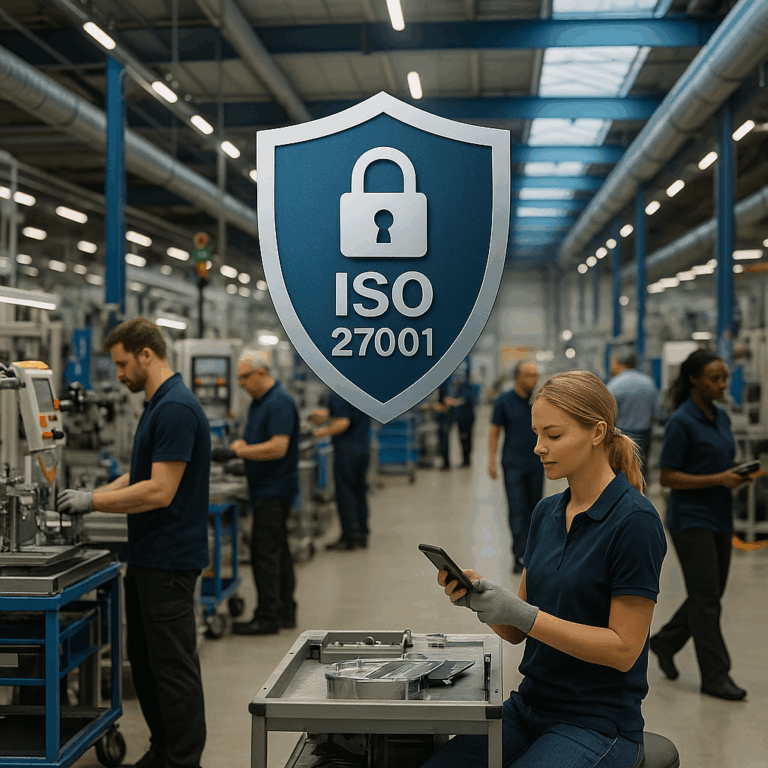 ISO 27001 in produzierenden Unternehmen